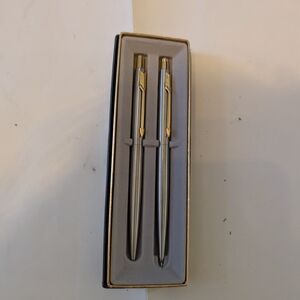 Silver and Gold Pen Set